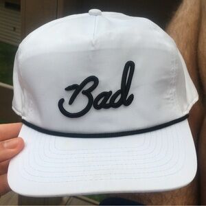 Bad Birdie black rope hat